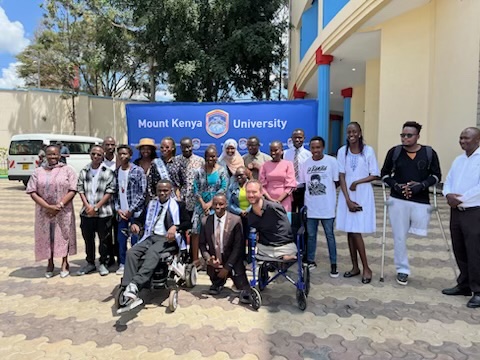 Mount kenya disabled students