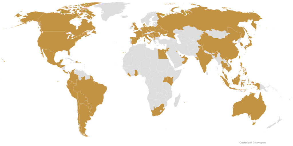 Nvm world map countries visited 2